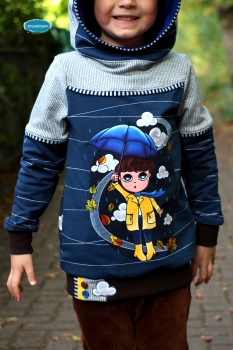 Wind & Wetter Junge Bio French Terry ca 65/180 cm